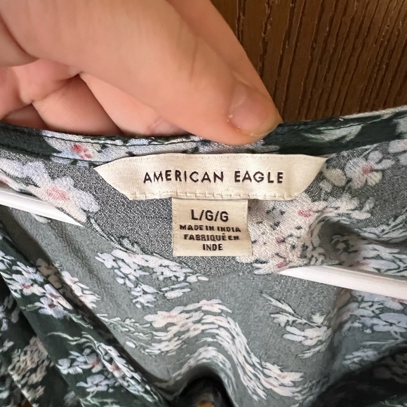 American Eagle Babydoll Crop Top - Picture 3 of 3